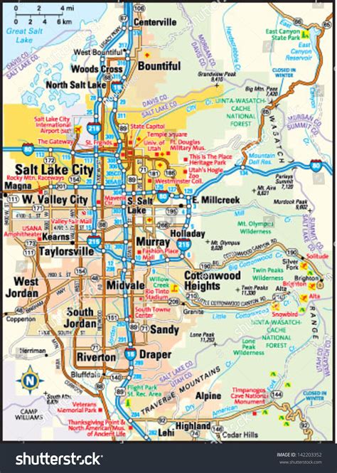 MAP Salt Lake City Utah